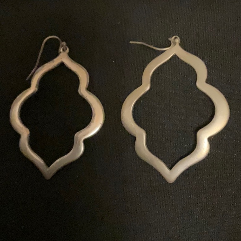 Silver Tone Earring Bundle - image 4